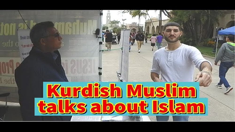 Kurdish Muslim talks about Islam/BALBOA PARK